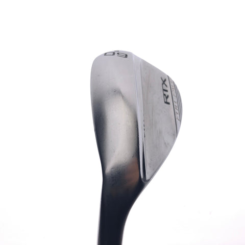 Used Cleveland RTX Full Face Chrome Lob Wedge / 60.0 / Wedge Flex / Left-Handed