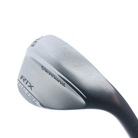 Used Cleveland RTX Full Face Tour Chrome Lob Wedge / 58 Degrees / Wedge Flex