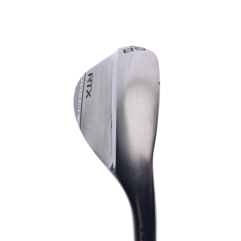 Used Cleveland RTX Full Face Tour Chrome Lob Wedge / 58.0 Degrees / Wedge Flex