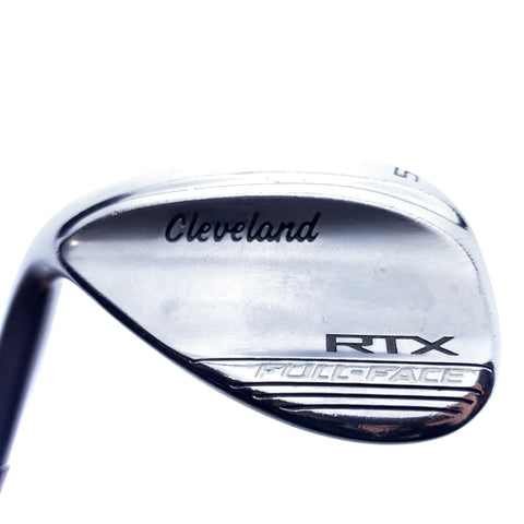 Used Cleveland RTX Full Face Tour Chrome Lob Wedge/58.0 Degrees/Wedge Flex/L-H