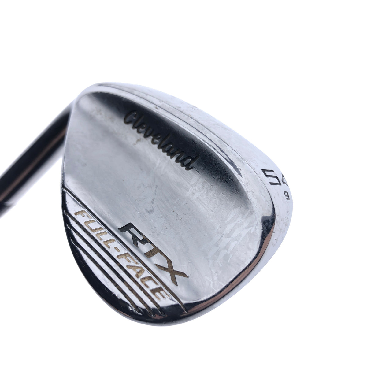 Used Cleveland RTX Full Face Tour Chrome Sand Wedge / 54.0° / Wedge Flex / Left