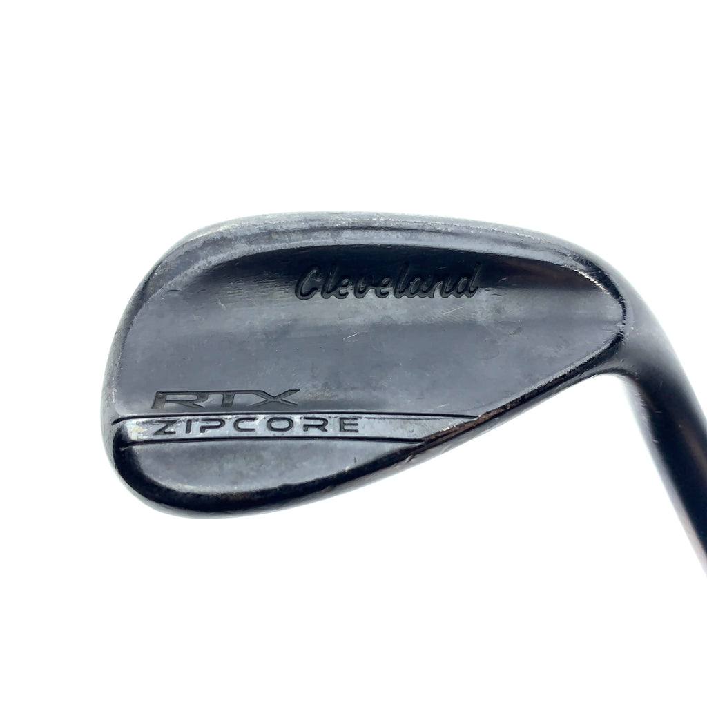 Used Cleveland RTX ZipCore Black Satin Gap Wedge / 50.0 Degrees / Stiff Flex