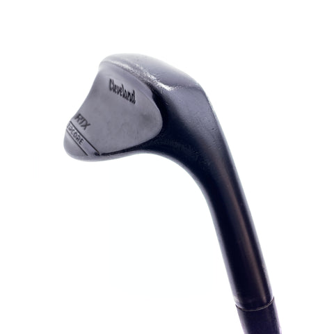 Used Cleveland RTX ZipCore Black Satin Gap Wedge / 50.0 Degrees / Wedge Flex