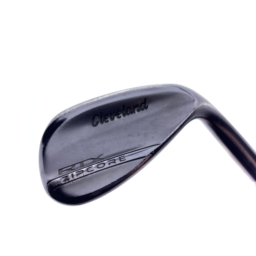 Used Cleveland RTX ZipCore Black Satin Gap Wedge / 50.0 Degrees / Wedge Flex