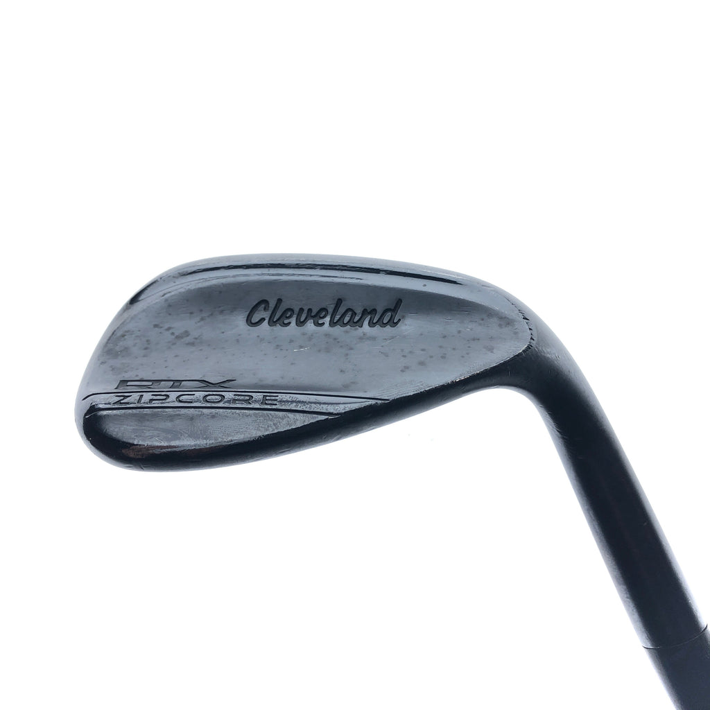 Used Cleveland RTX ZipCore Black Satin Gap Wedge / 52.0 Degrees / Wedge Flex