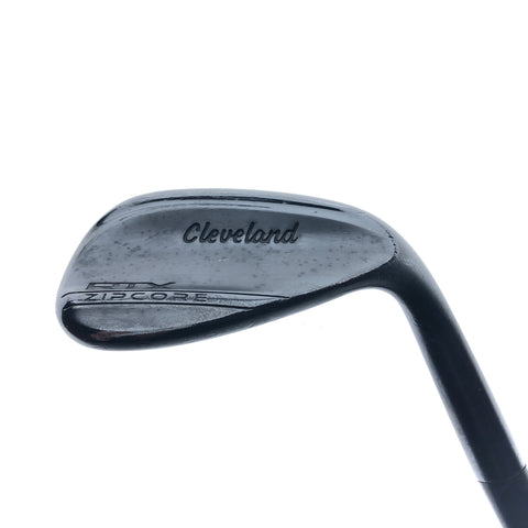 Used Cleveland RTX ZipCore Black Satin Gap Wedge / 52.0 Degrees / Wedge Flex