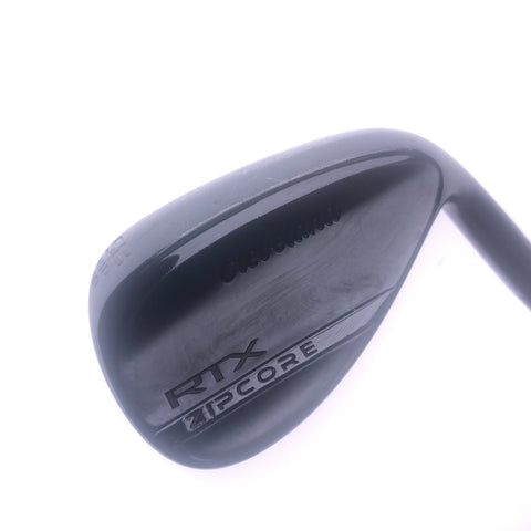 Used Cleveland RTX ZipCore Black Satin Lob Wedge / 58.0 Degrees / Wedge Flex