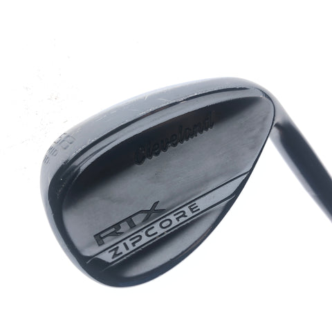 Used Cleveland RTX ZipCore Black Satin Lob Wedge / 58.0 Degrees / Wedge Flex