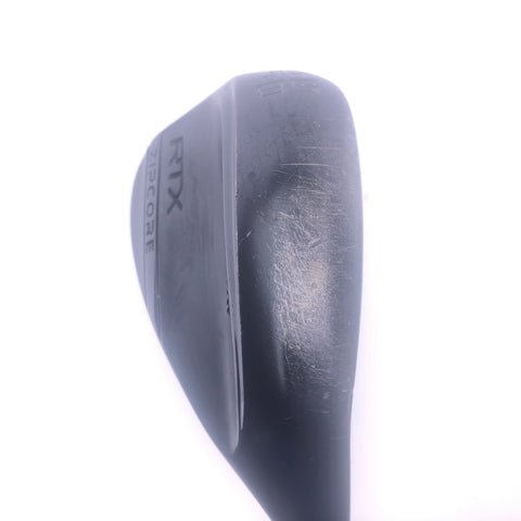 Used Cleveland RTX ZipCore Black Satin Lob Wedge / 58.0 Degrees / Wedge Flex