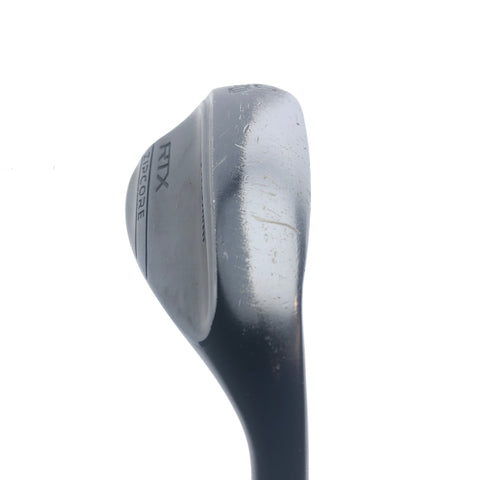 Used Cleveland RTX ZipCore Black Satin Lob Wedge / 58.0 Degrees / Wedge Flex