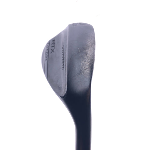 Used Cleveland RTX ZipCore Black Satin Lob Wedge / 58.0 Degrees / Wedge Flex