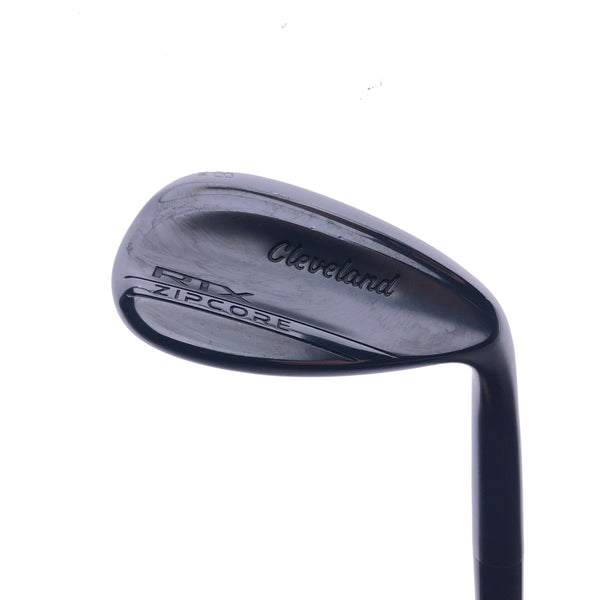 Used Cleveland RTX ZipCore Black Satin Lob Wedge / 58.0 Degrees / Wedge Flex