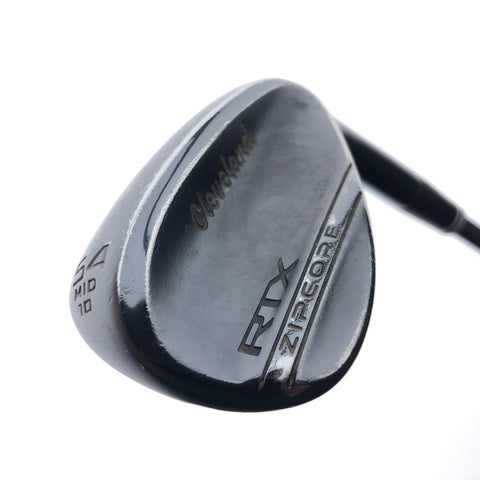 Used Cleveland RTX ZipCore Black Satin Sand Wedge / 54.0 Degrees / Wedge Flex