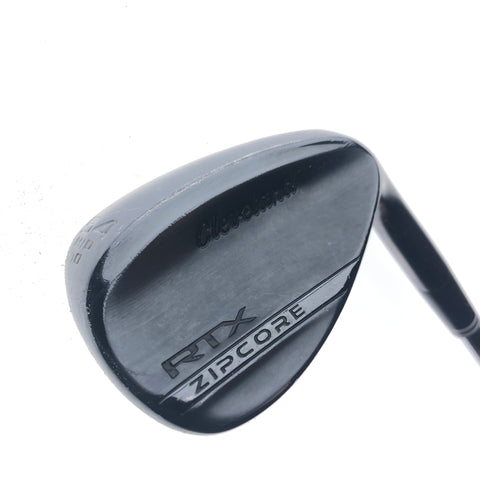 Used Cleveland RTX ZipCore Black Satin Sand Wedge / 54.0 Degrees / Wedge Flex