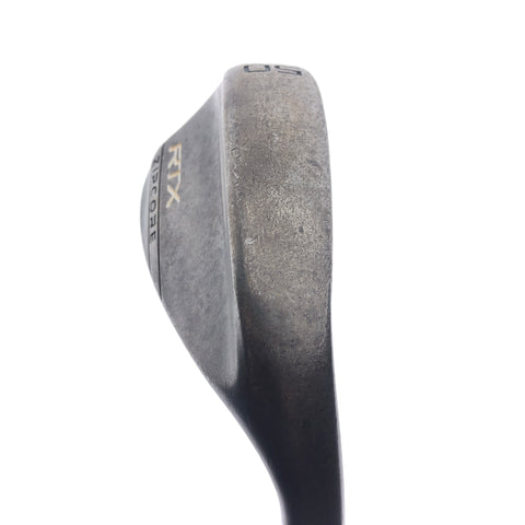 Used Cleveland RTX ZipCore Raw Gap Wedge / 50.0 Degrees / Wedge Flex
