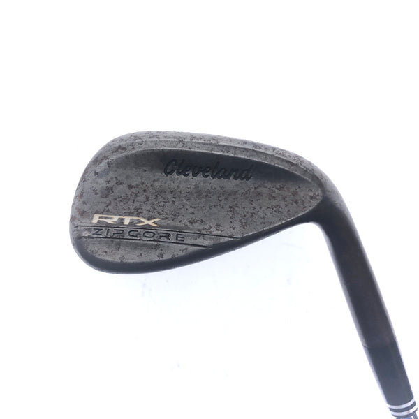 Used Cleveland RTX ZipCore Raw Gap Wedge / 50.0 Degrees / Wedge Flex
