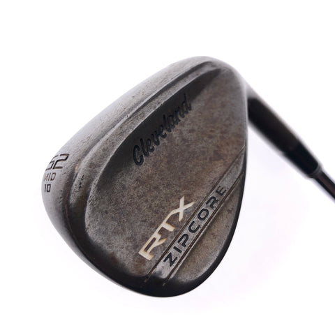 Used Cleveland RTX ZipCore Raw Gap Wedge / 52.0 Degrees / Wedge Flex