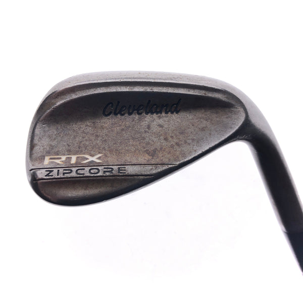 Used Cleveland RTX ZipCore Raw Gap Wedge / 52.0 Degrees / Wedge Flex