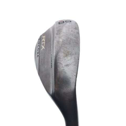 Used Cleveland RTX ZipCore Raw Lob Wedge / 58.0 Degrees / Stiff Flex