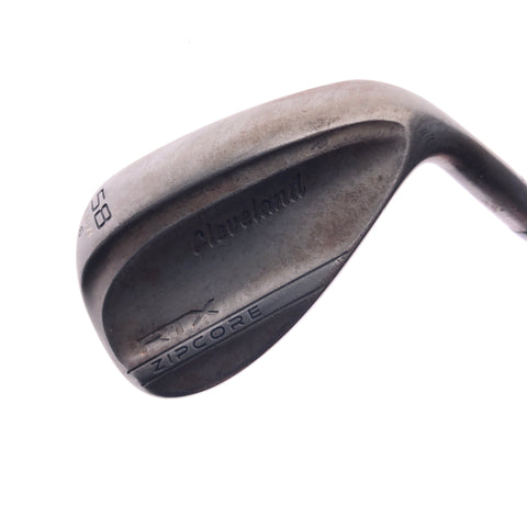 Used Cleveland RTX ZipCore Raw Lob Wedge / 58.0 Degrees / Wedge Flex