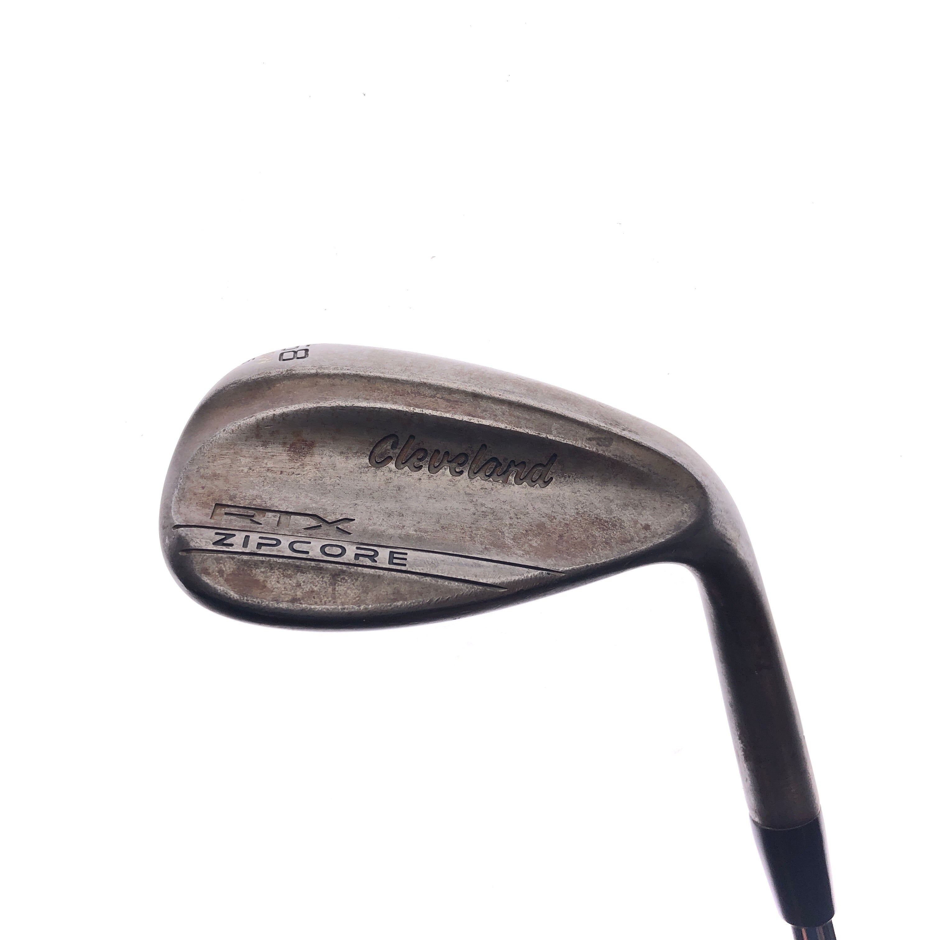 Used Cleveland RTX ZipCore Raw Lob Wedge / 58.0 Degrees / Wedge Flex