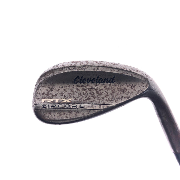 Used Cleveland RTX ZipCore Raw Lob Wedge / 58.0 Degrees / Wedge Flex