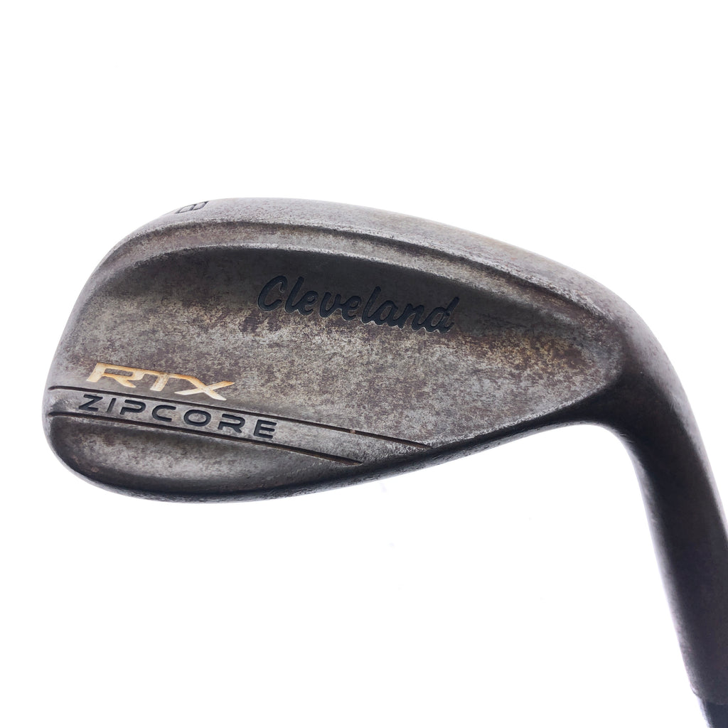 Used Cleveland RTX ZipCore Raw Lob Wedge / 58.0 Degrees / X-Stiff Flex
