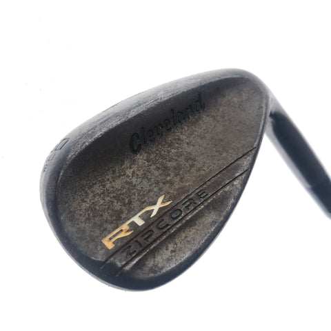 Used Cleveland RTX ZipCore Raw Lob Wedge / 60.0 Degrees / Stiff Flex