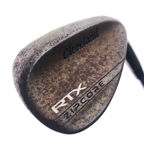 Used Cleveland RTX ZipCore Raw Lob Wedge / 60.0 Degrees / Stiff Flex
