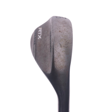 Used Cleveland RTX ZipCore Raw Lob Wedge / 60.0 Degrees / Stiff Flex