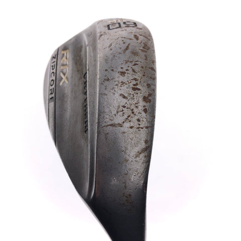 Used Cleveland RTX ZipCore Raw Lob Wedge / 60.0 Degrees / Stiff Flex