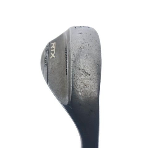 Used Cleveland RTX ZipCore Raw Lob Wedge / 60.0 Degrees / Stiff Flex