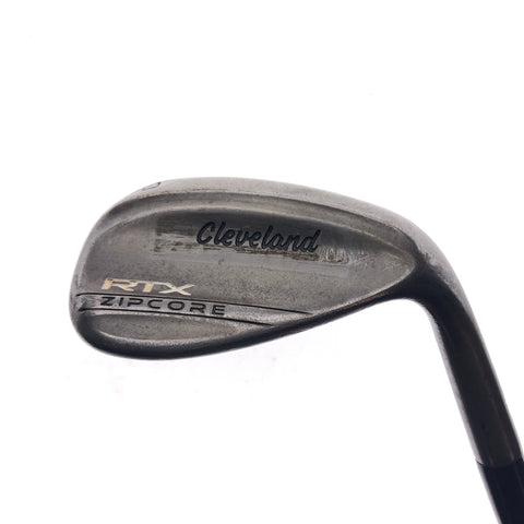 Used Cleveland RTX ZipCore Raw Lob Wedge / 60.0 Degrees / Stiff Flex