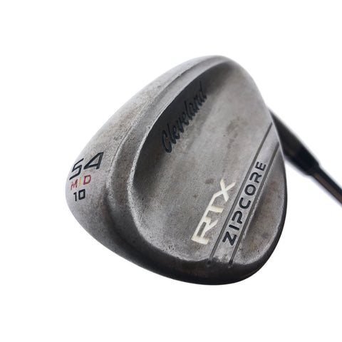 Used Cleveland RTX ZipCore Raw Sand Wedge / 54.0 Degrees / Stiff Flex