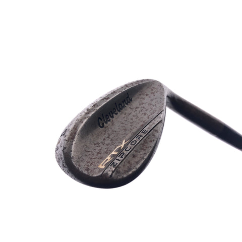Used Cleveland RTX ZipCore Raw Sand Wedge / 54.0 Degrees / Wedge Flex