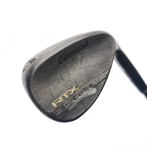 Used Cleveland RTX ZipCore Raw Sand Wedge / 54.0 Degrees / Wedge Flex