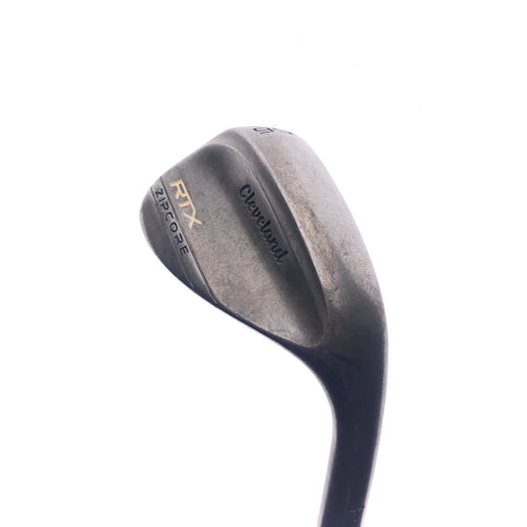 Used Cleveland RTX ZipCore Raw Sand Wedge / 56.0 Degrees / Stiff Flex