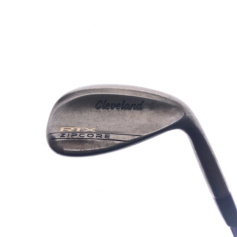 Used Cleveland RTX ZipCore Raw Sand Wedge / 56.0 Degrees / Stiff Flex