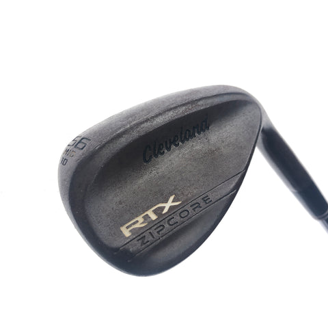 Used Cleveland RTX ZipCore Raw Sand Wedge / 56.0 Degrees / Wedge Flex