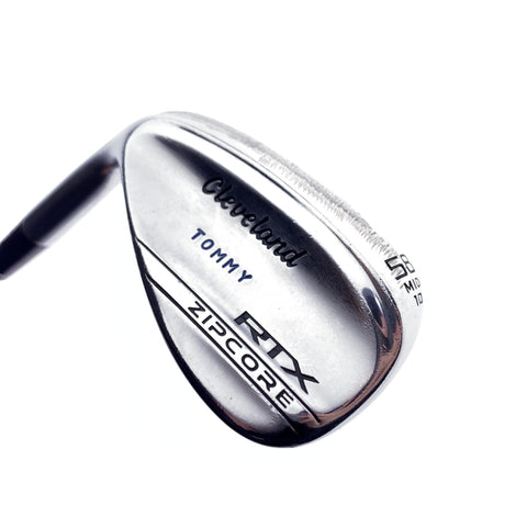 Used Cleveland RTX ZipCore Tour Satin Lob Wedge / 58.0 Deg / Stiff / Left-Handed