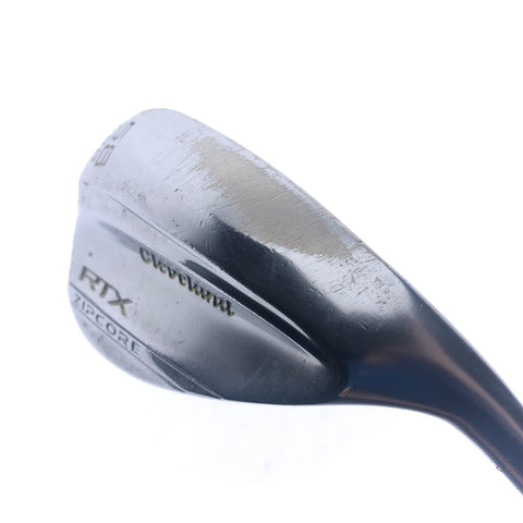 Used Cleveland RTX ZipCore Tour Satin Lob Wedge / 58.0 Degrees / Stiff Flex