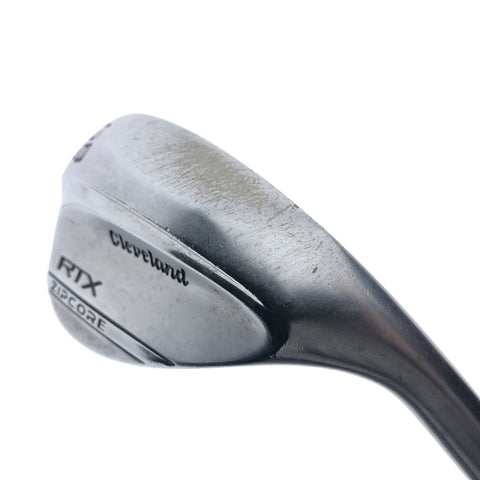 Used Cleveland RTX ZipCore Tour Satin Lob Wedge / 58.0 Degrees / Stiff Flex