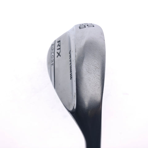 Used Cleveland RTX ZipCore Tour Satin Lob Wedge / 58.0 Degrees / Stiff Flex