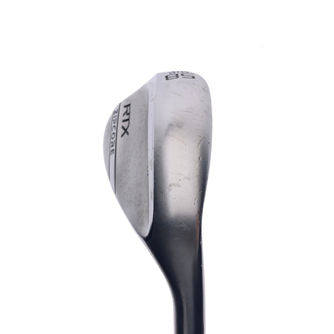 Used Cleveland RTX ZipCore Tour Satin Lob Wedge / 58.0 Degrees / Stiff Flex