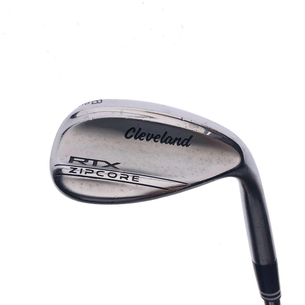 Used Cleveland RTX ZipCore Tour Satin Lob Wedge / 58.0 Degrees / Stiff Flex