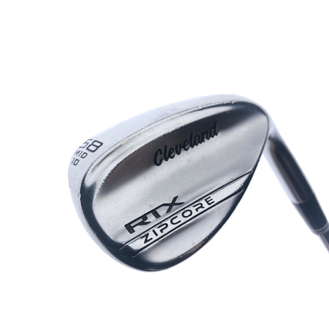 Used Cleveland RTX ZipCore Tour Satin Lob Wedge / 58.0 Degrees / Wedge Flex