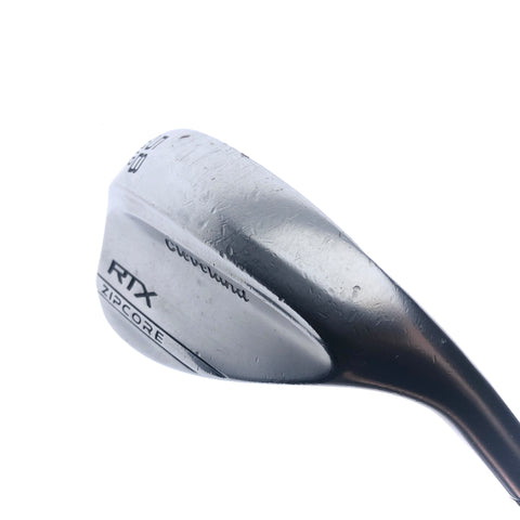 Used Cleveland RTX ZipCore Tour Satin Lob Wedge / 58.0 Degrees / Wedge Flex