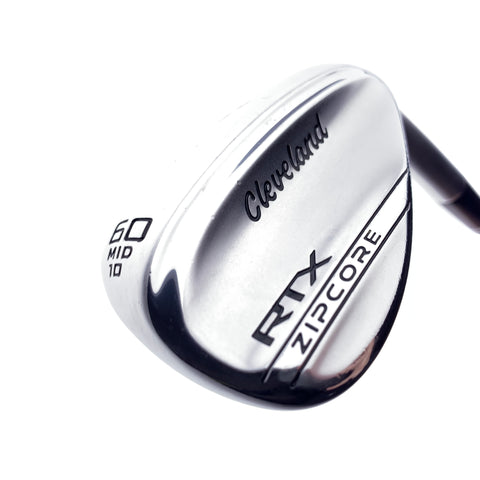 Used Cleveland RTX ZipCore Tour Satin Lob Wedge / 60.0 Degrees / Wedge Flex
