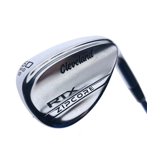 Used Cleveland RTX ZipCore Tour Satin Lob Wedge / 60.0 Degrees / Wedge Flex