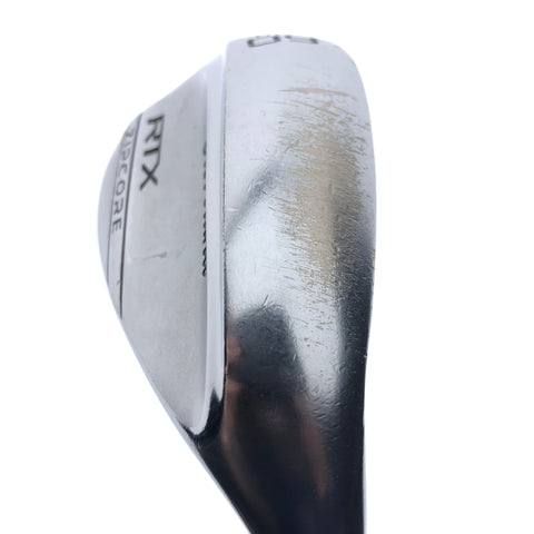 Used Cleveland RTX ZipCore Tour Satin Lob Wedge / 60.0 Degrees / Wedge Flex
